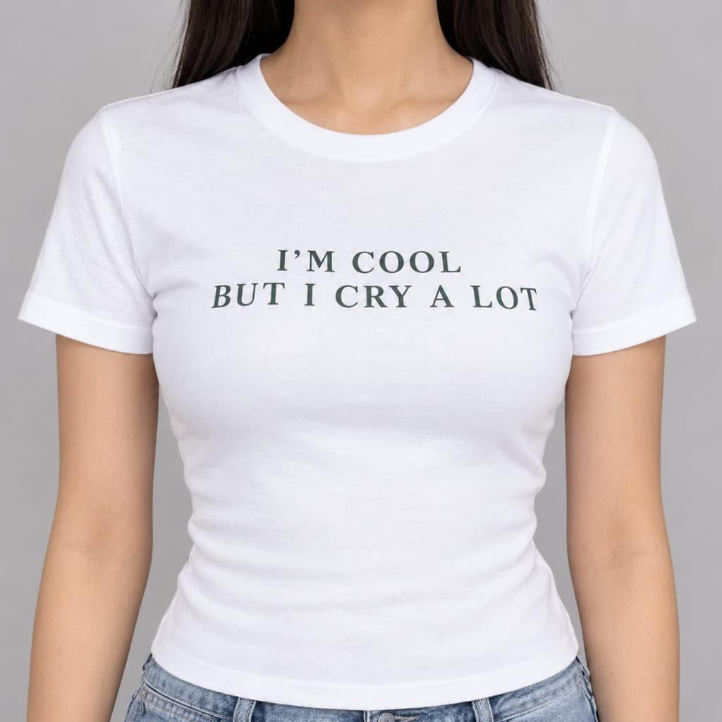 I'm Cool But I Cry A Lot Tee