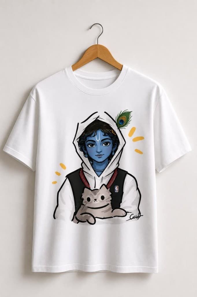 Krishna & Cat Tee