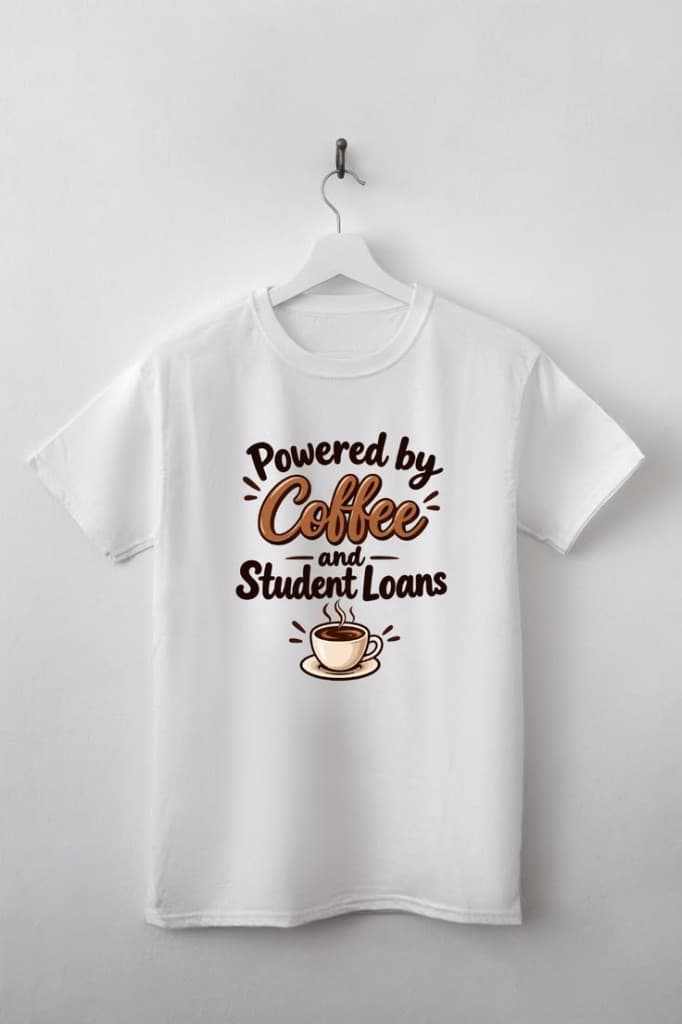 Coffee & Student Loans Tee